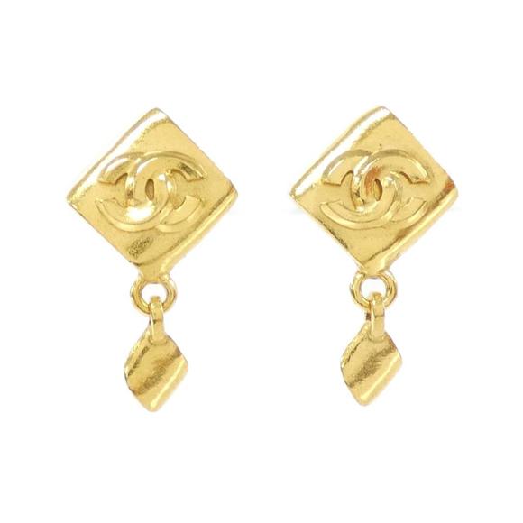 CHANEL Gold Earrings - Picture 1 of 3